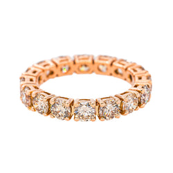 Bague Alliance américaine Or rose Diamant