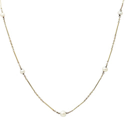 Collier Perles en or blanc