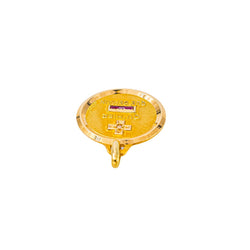 Augis Pendentif Religieux Médaille d'amour Or jaune Diamant