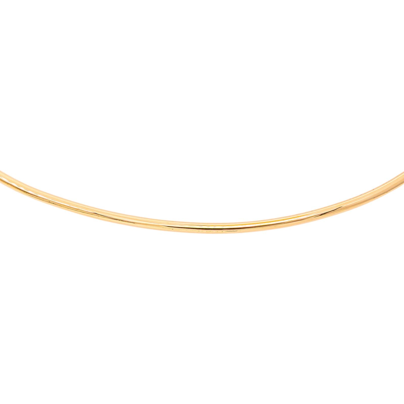 Collier Rigide Or jaune