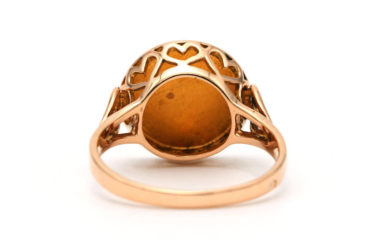 Bague Chevalière en or jaune