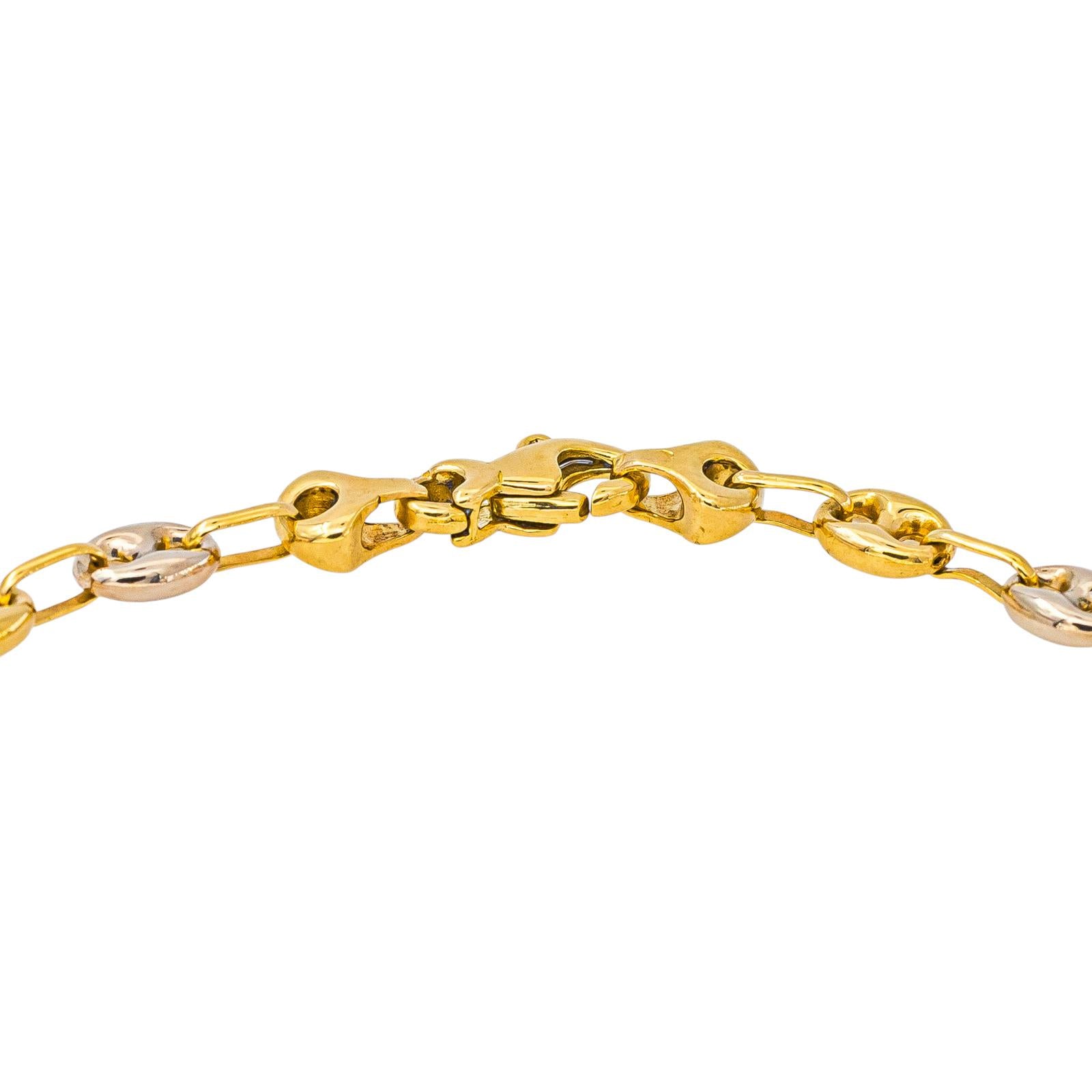 Bracelet Grain de café Or jaune