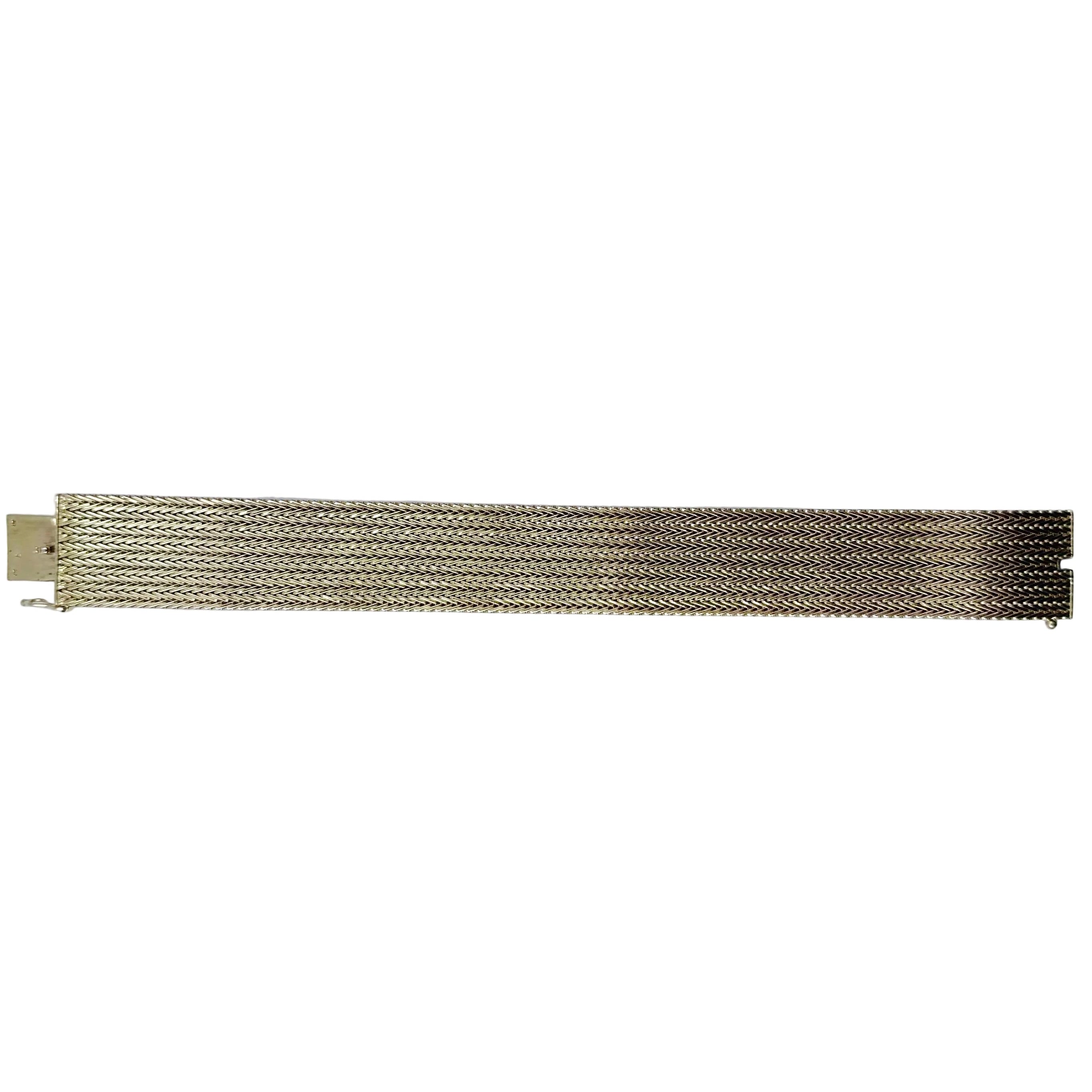 Bracelet Manchette en or jaune