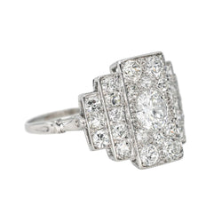 Bague Platine Diamant