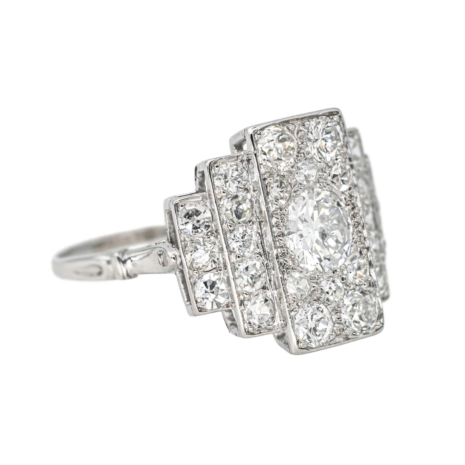 Bague Platine Diamant