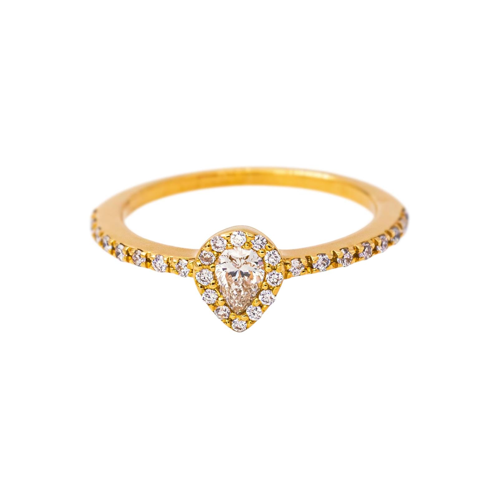 Bague Or jaune Diamant