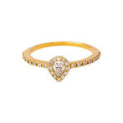Bague Or jaune Diamant
