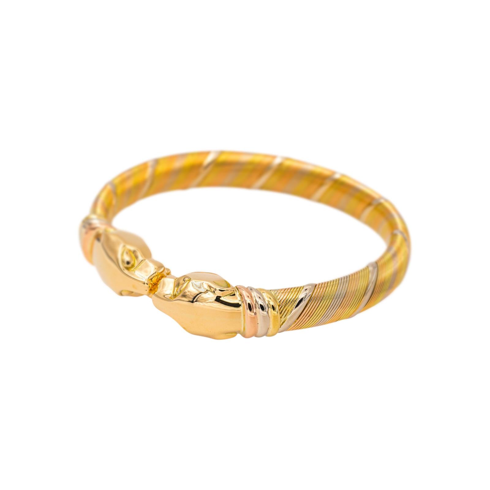 Cartier Bracelet Jonc Panthère Or jaune