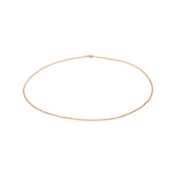 Collier Maille forçat Or jaune