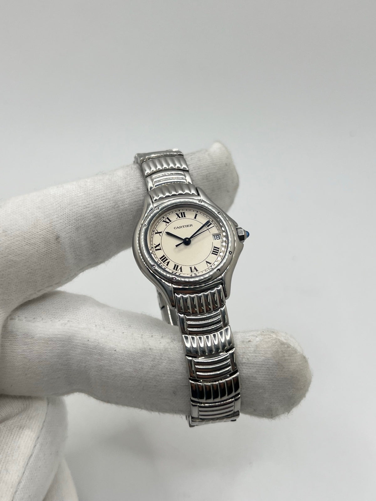 Montre CARTIER "Cougar" en acier
