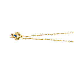 Collier Or jaune Saphir