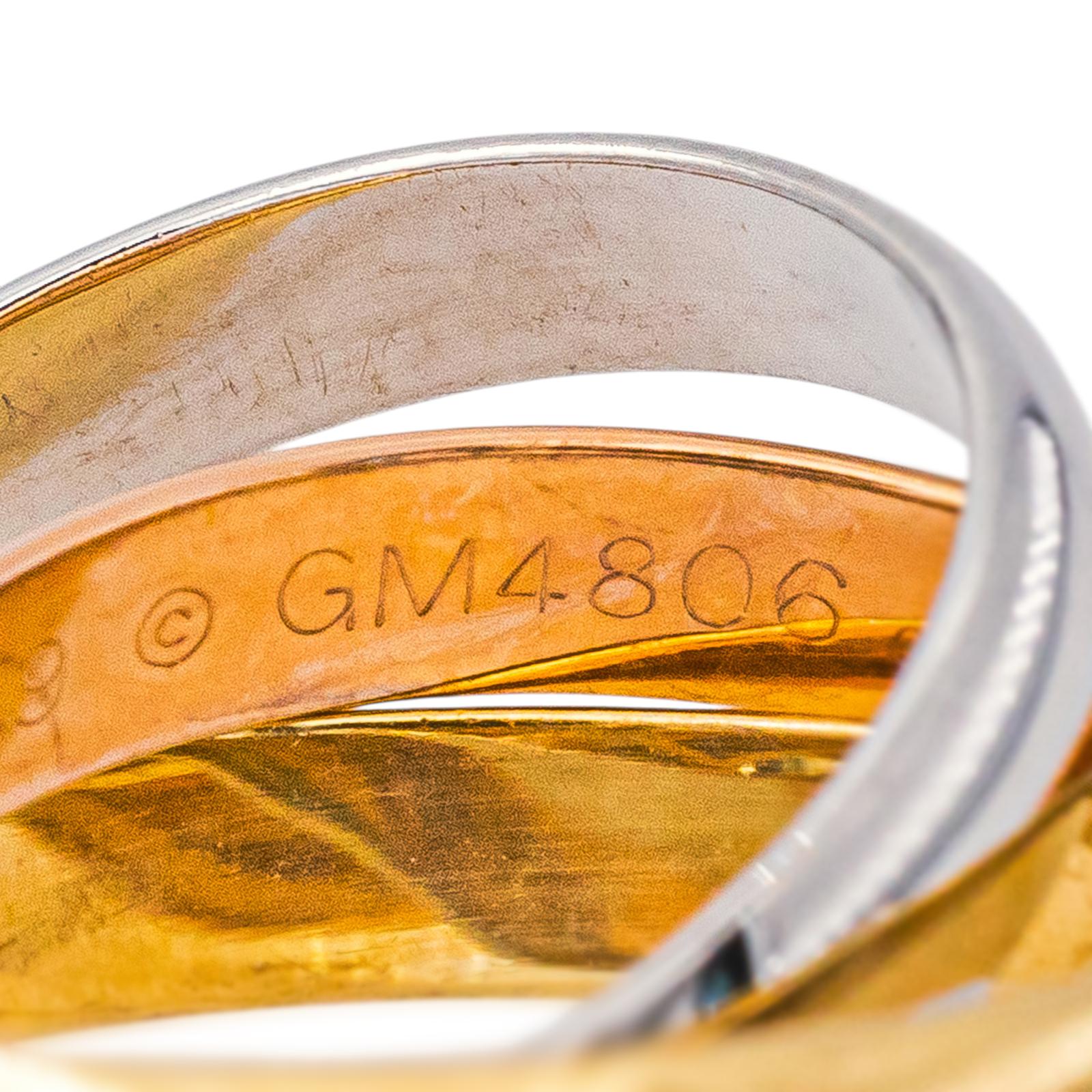 Cartier Bague Trinity Or jaune