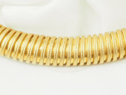 Collier Tubogas en or jaune