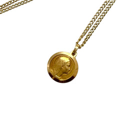Médaille en or jaune
