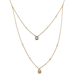 Collier Deux Rangs MESSIKA "My Twin" PM en or rose et diamants
