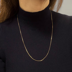 fine chaine maille plate