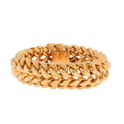 Bracelet Maille en or rose