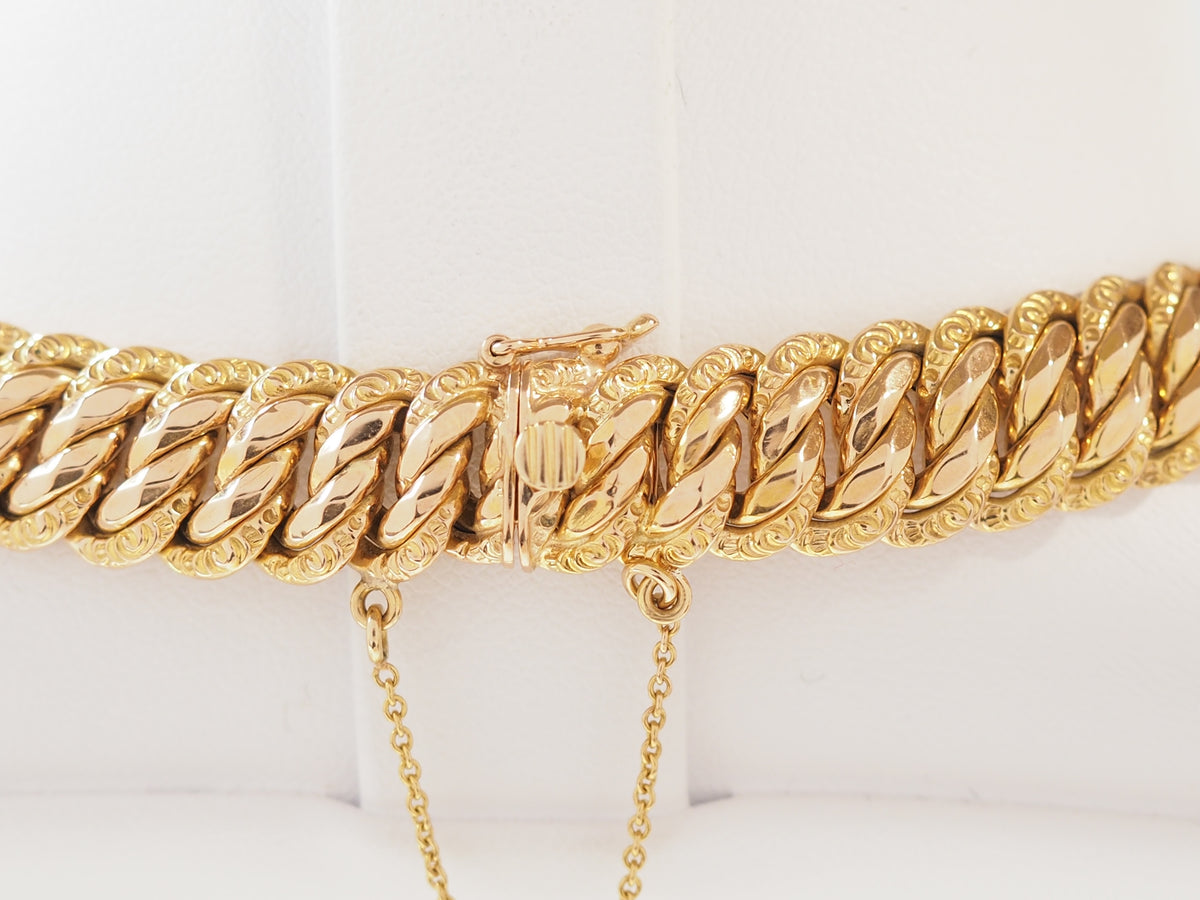 Collier Maille en or jaune