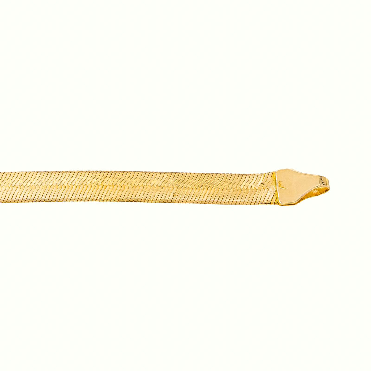 Collier Maille miroir Or jaune