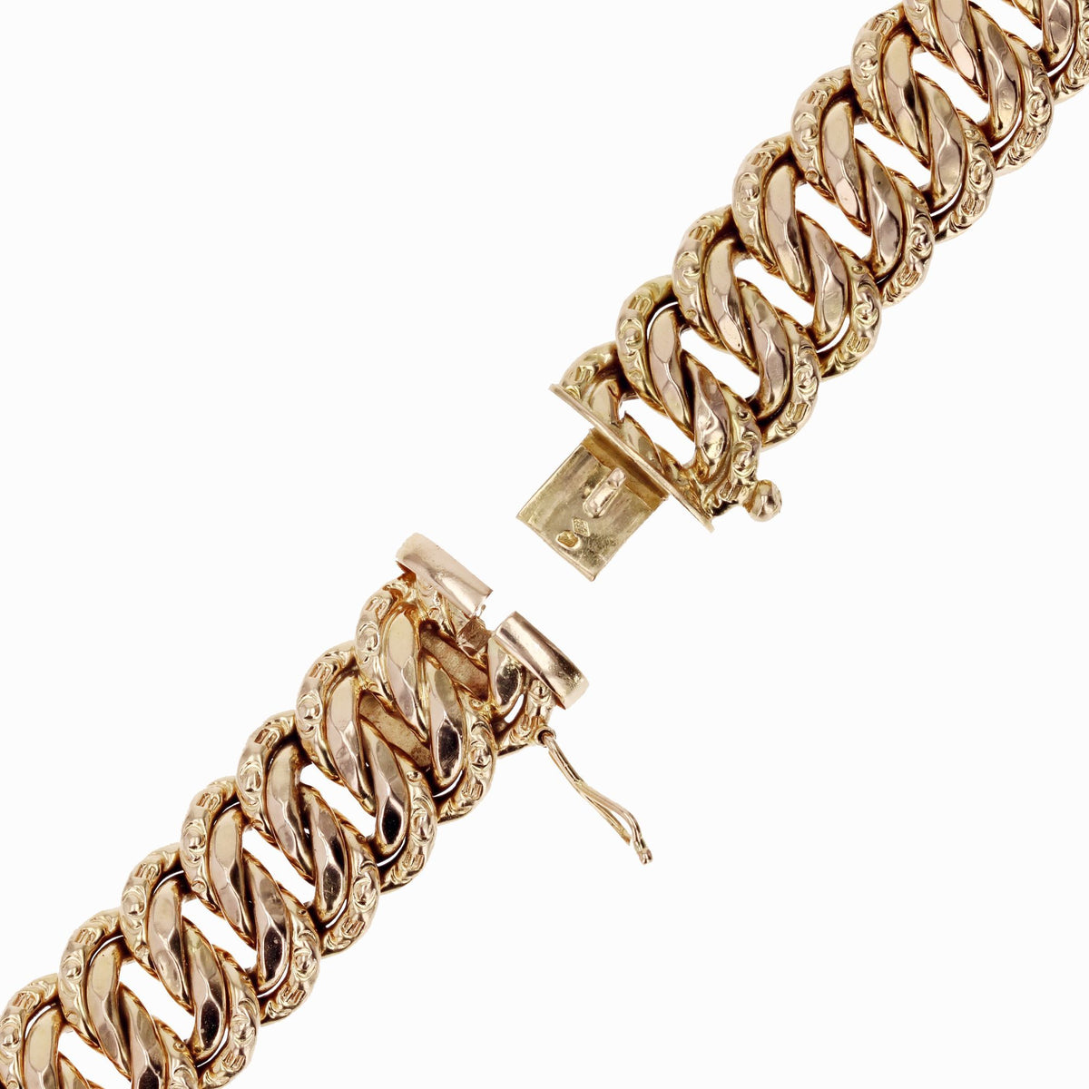 Bracelet Maille en or rose