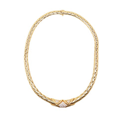 Collier Maille GAY FRÈRES en or jaune et diamants