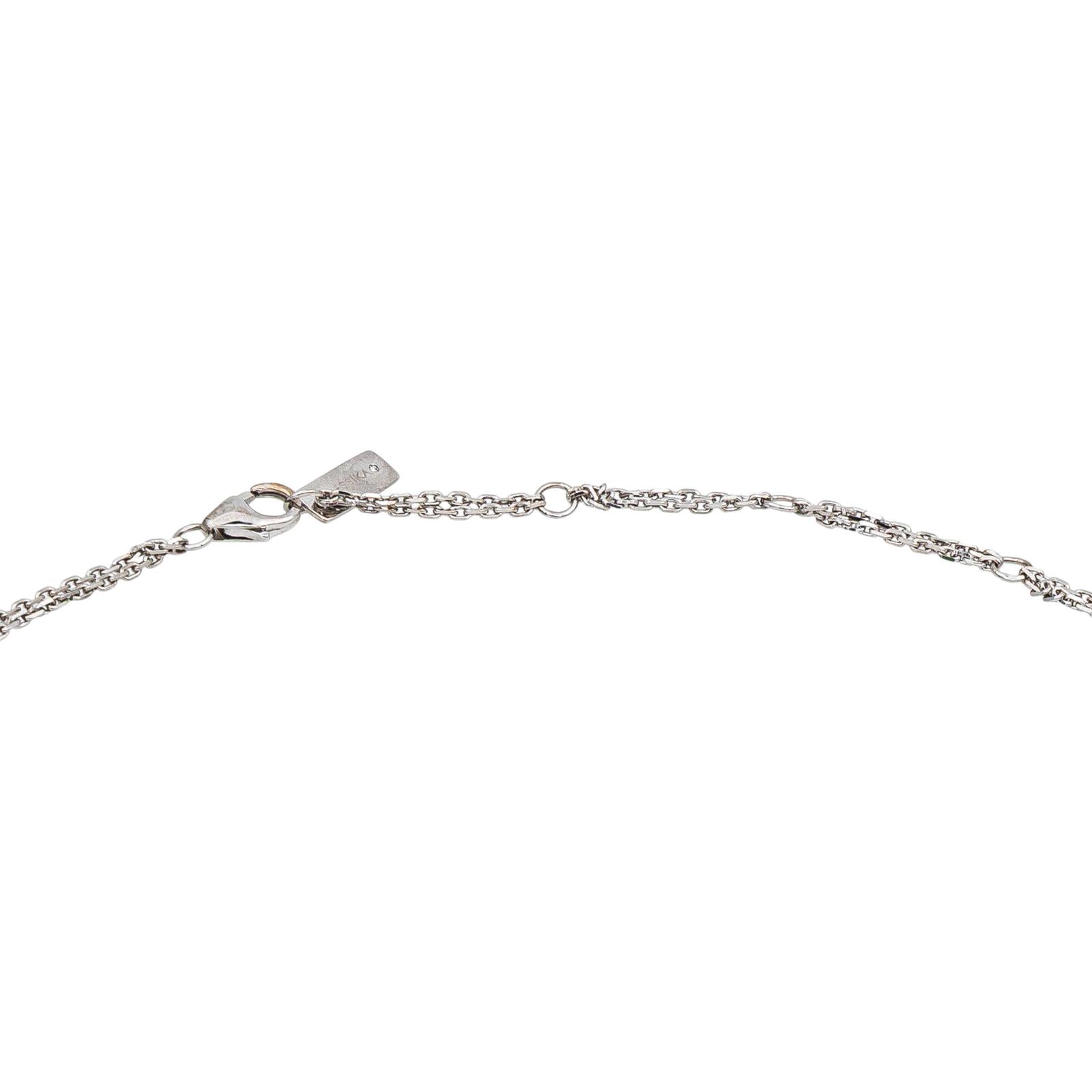 Messika Collier Move Or blanc Diamant