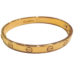 Bracelet Jonc CARTIER "Love" en or jaune