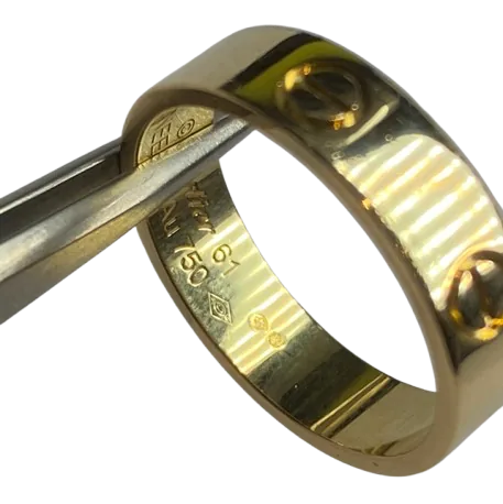 Bague Alliance CARTIER "Love" en or jaune