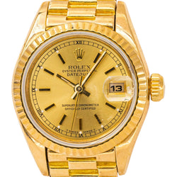 Rolex Montre Lady Datejust Or jaune