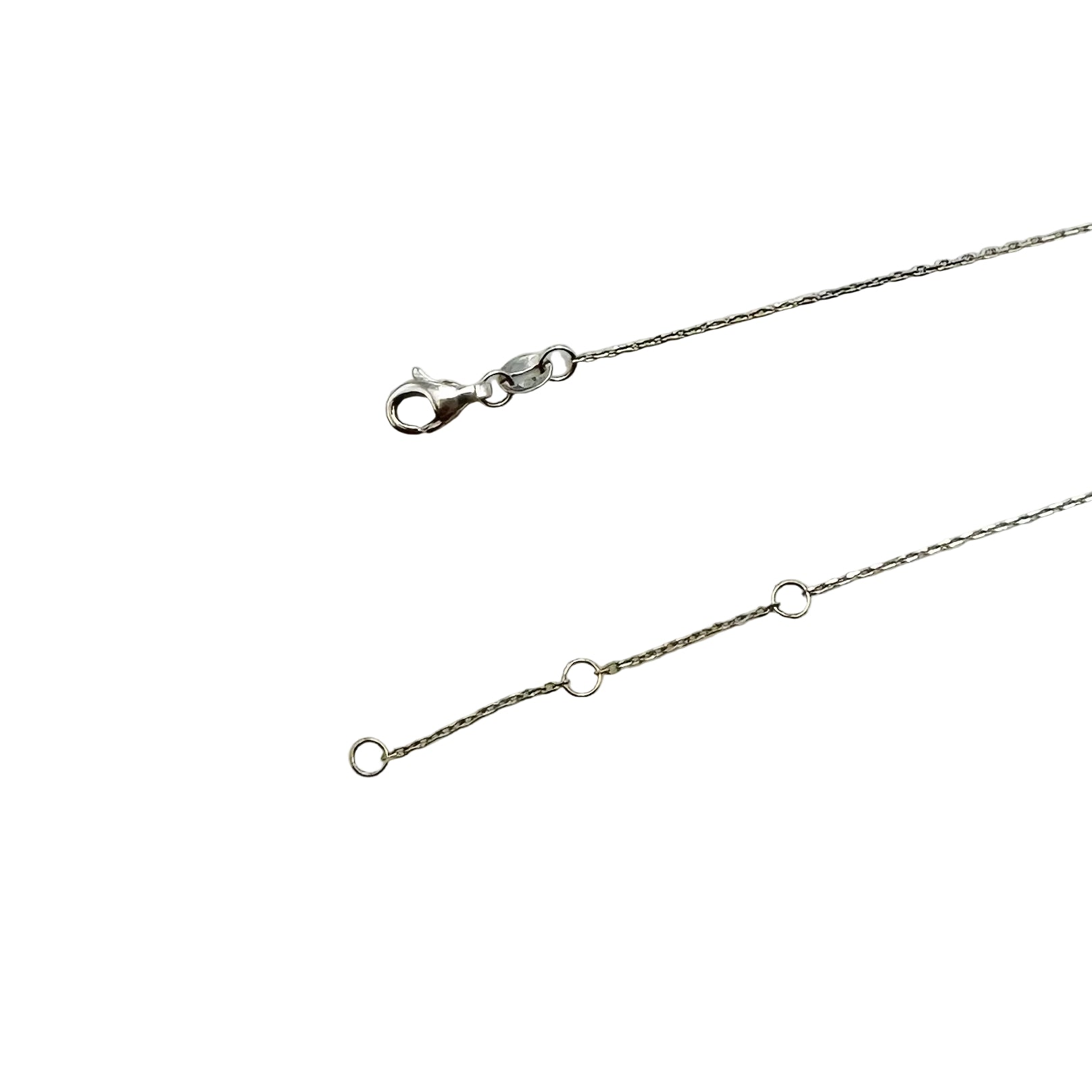 Collier Pendentif en or blanc et diamants