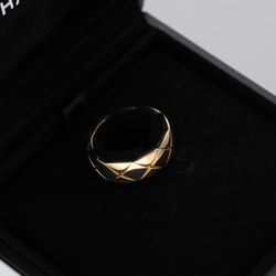 Bague Bandeau CHANEL Coco Crush en or jaune