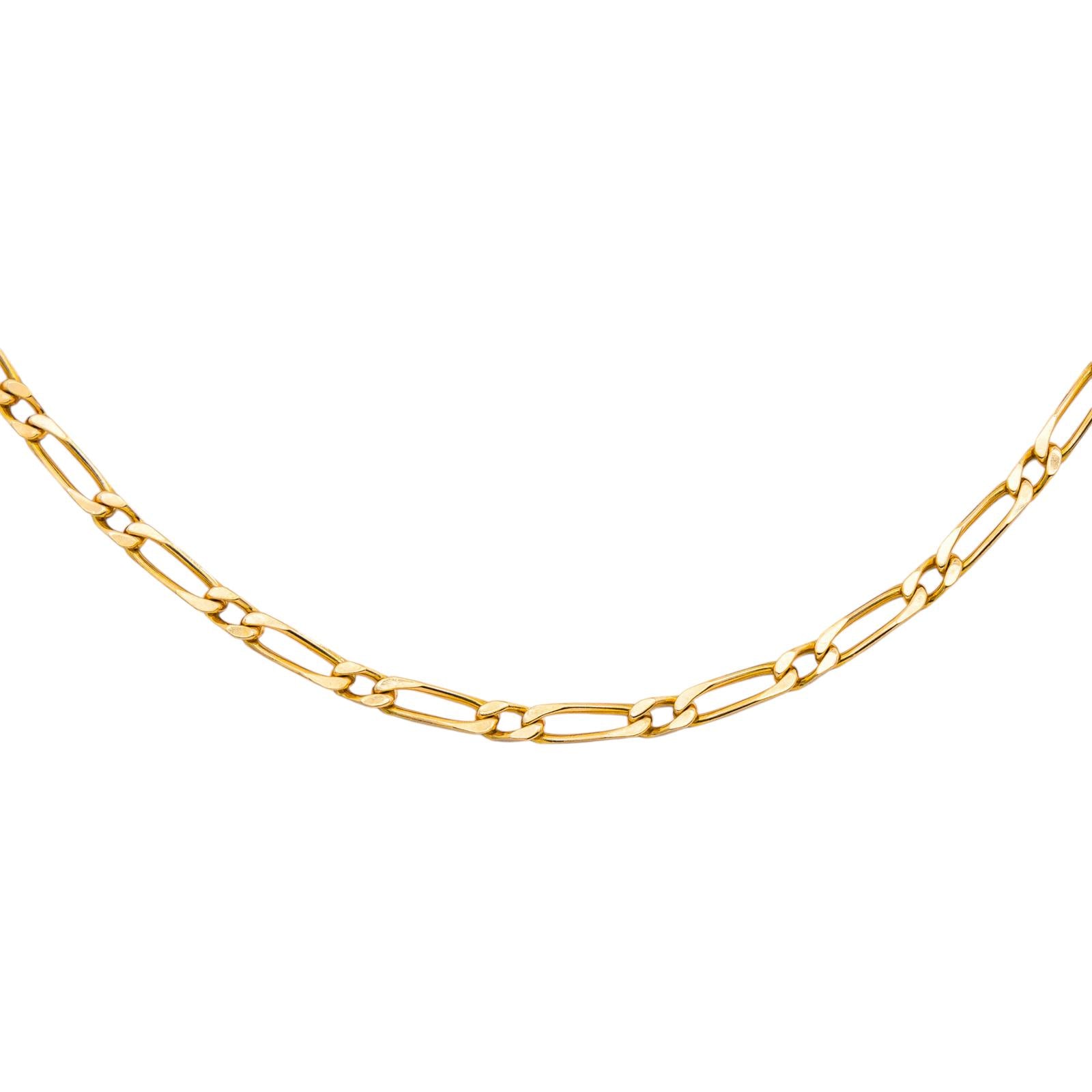 Collier Maille figaro Or Jaune
