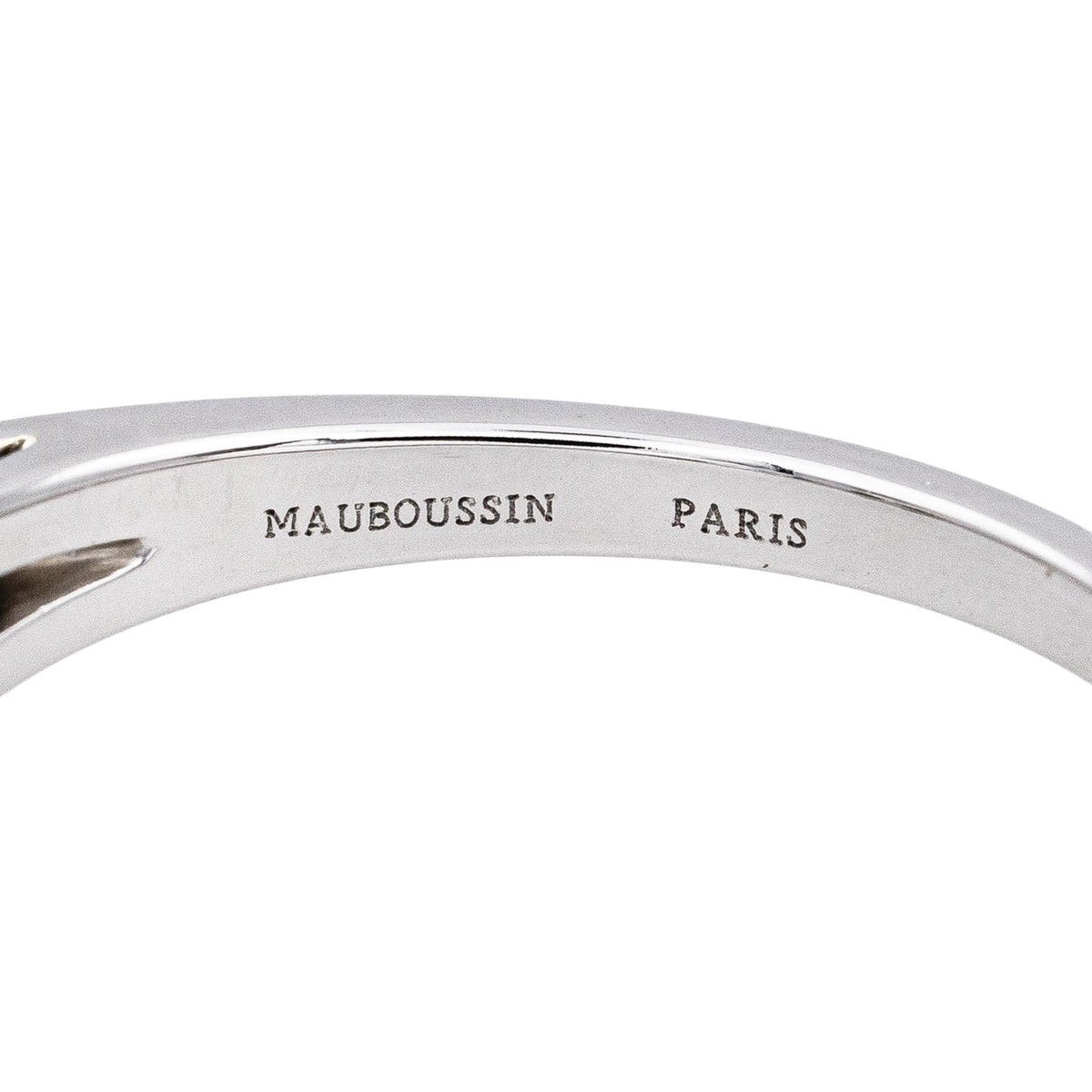 Mauboussin Bague Chance of Love Or blanc Diamant