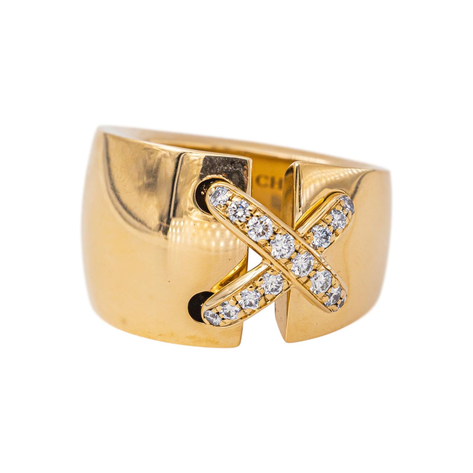 Chaumet Bague Jeux de Liens Or jaune Diamant