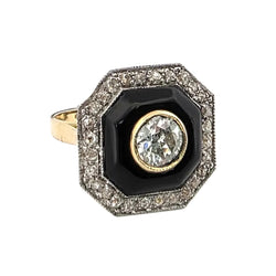 Bague Entourage en or blanc, or jaune et diamatns
