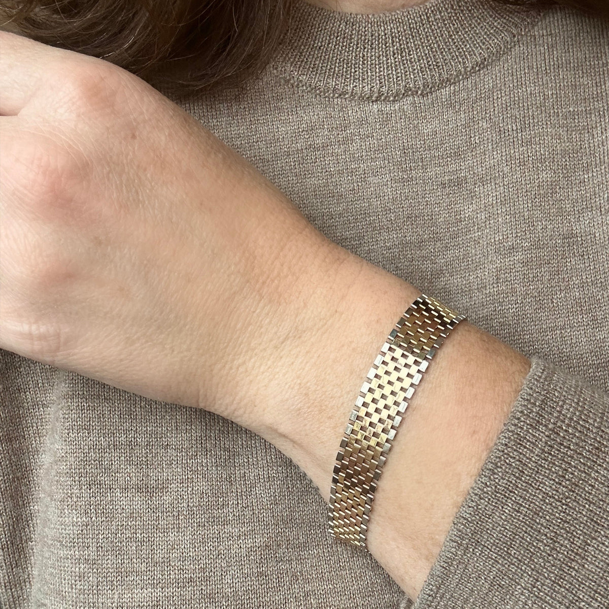 Bracelet trois ors