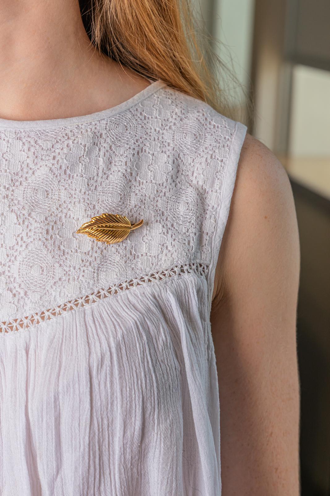 Broche Or jaune