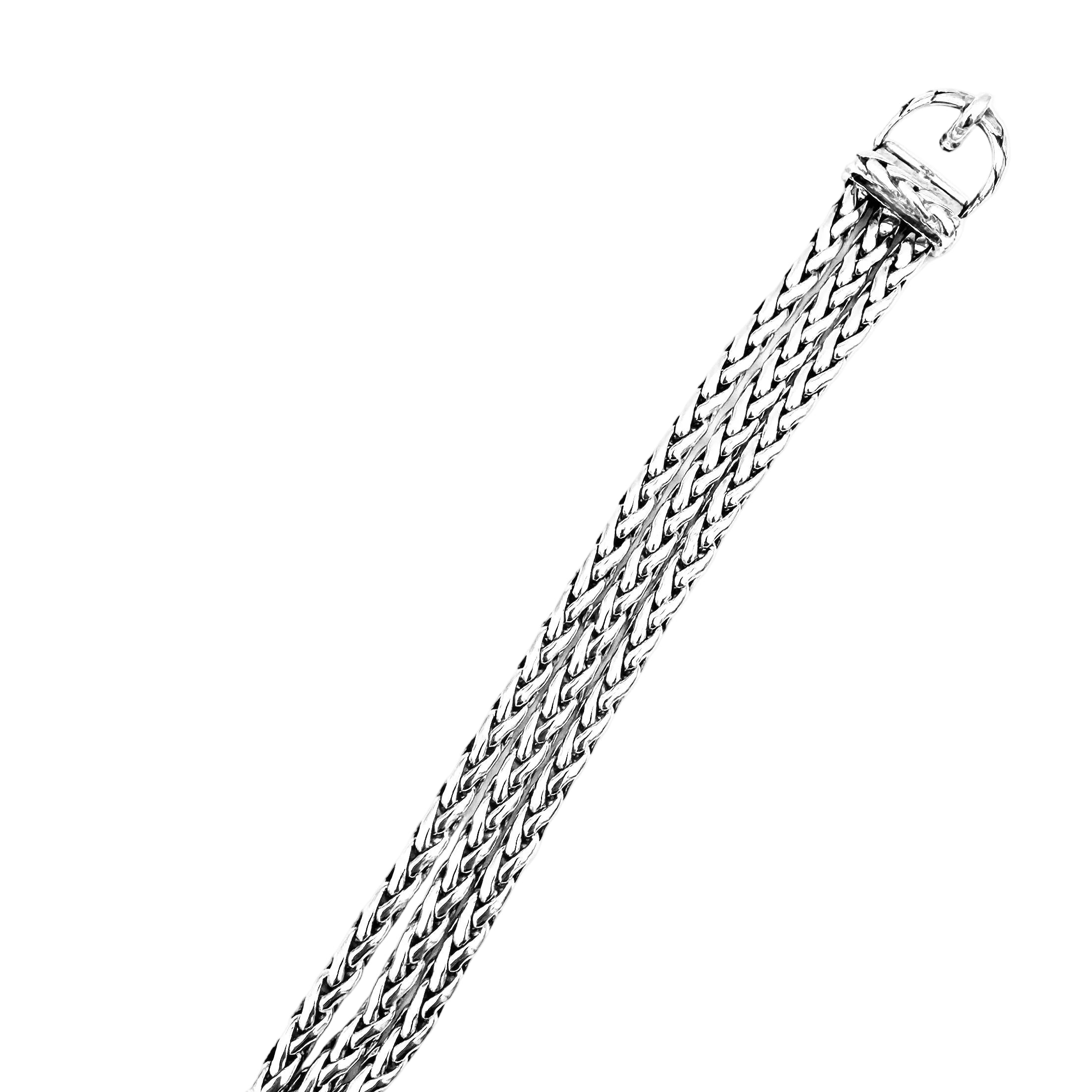 Bracelet Ceinture HERMÈS Diane en argent