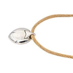 Piaget Collier Pendentif  Or blanc Citrine