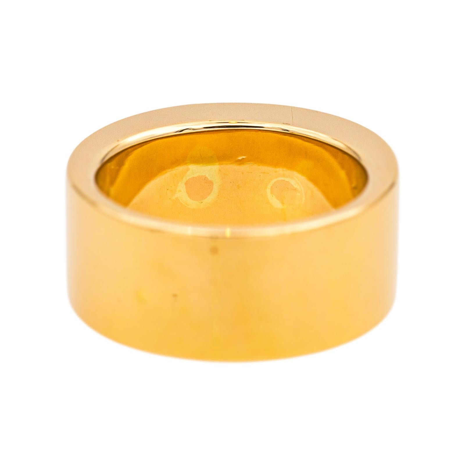 Bague Or jaune Saphir