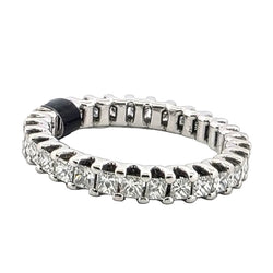 Bague Alliance en or blanc et diamants