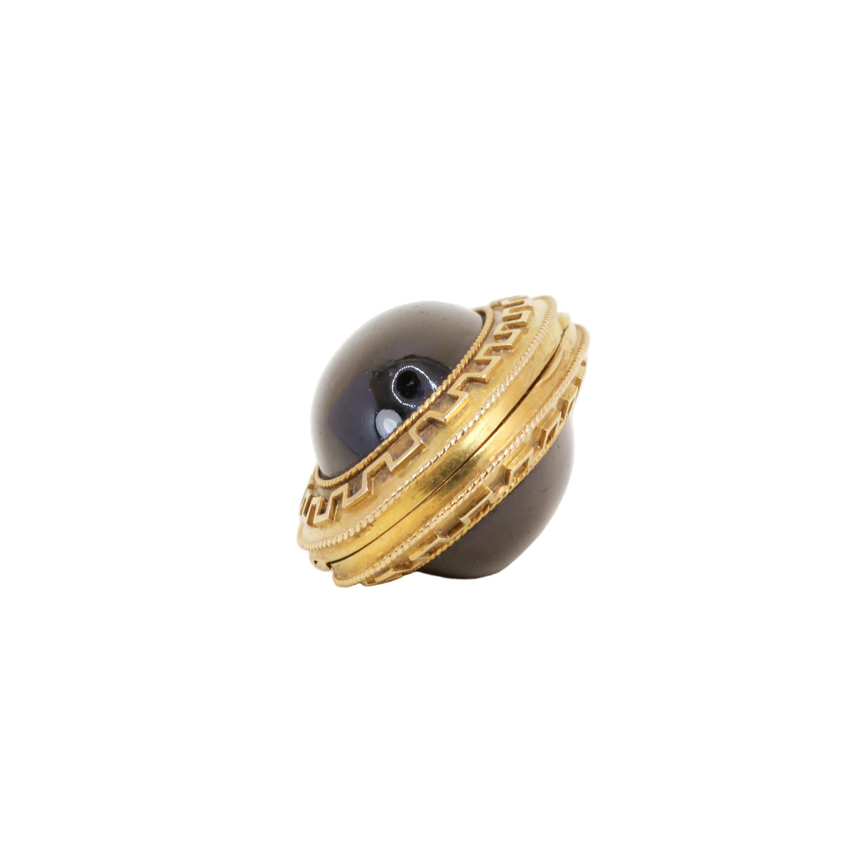 Pendentif en or jaune et grenat