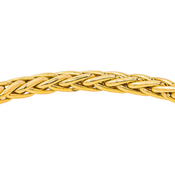 Bracelet Maille palmier Or jaune