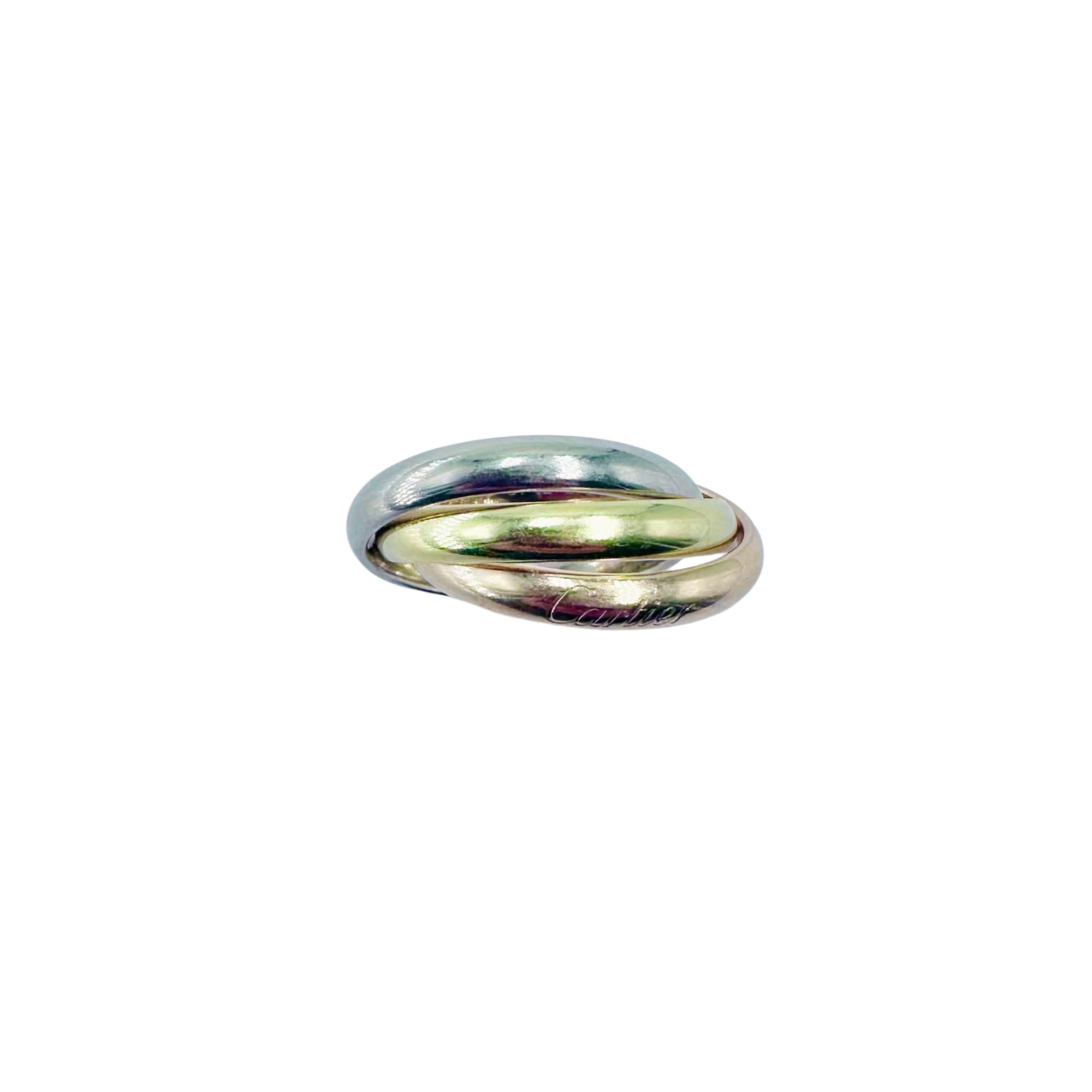 Bague CARTIER "Trinity" en or blanc, or jaune et or rose