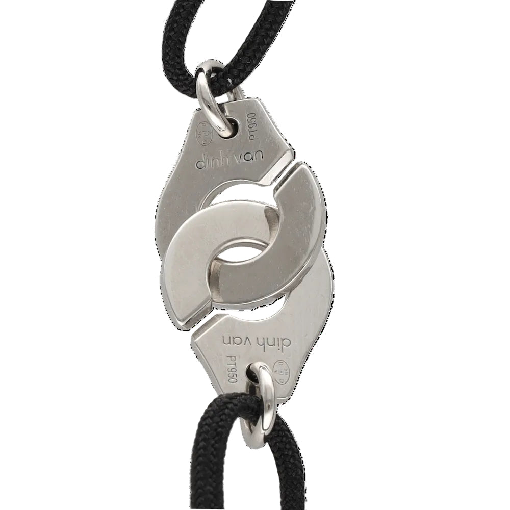 Bracelet DINH VAN "Menottes" MM en platine