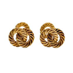 Boutons de manchette VAN CLEEF & ARPELS en or jaune