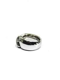Bague CHAUMET en or blanc et diamants