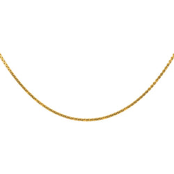 Collier Maille forçat Or jaune