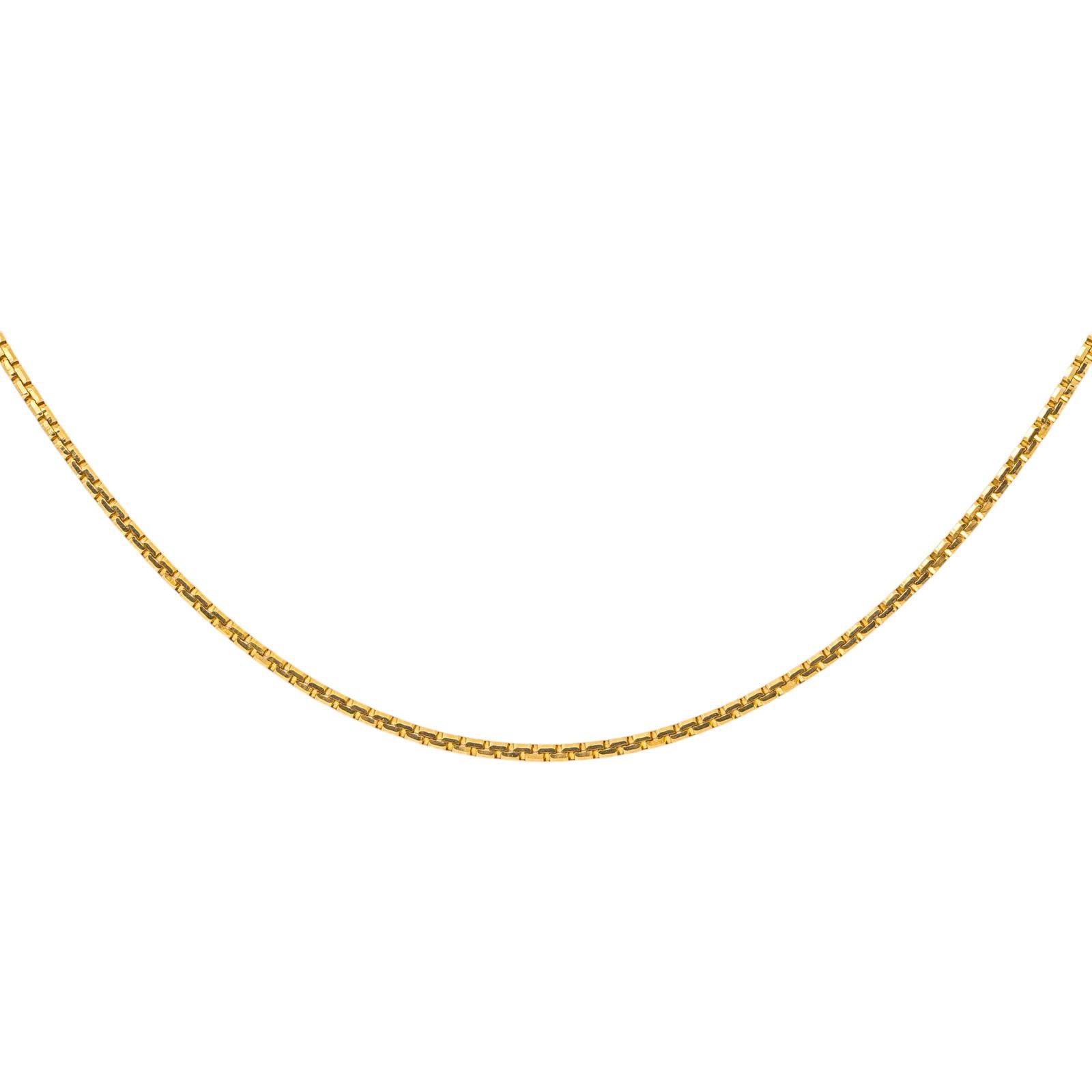 Collier Maille forçat Or jaune