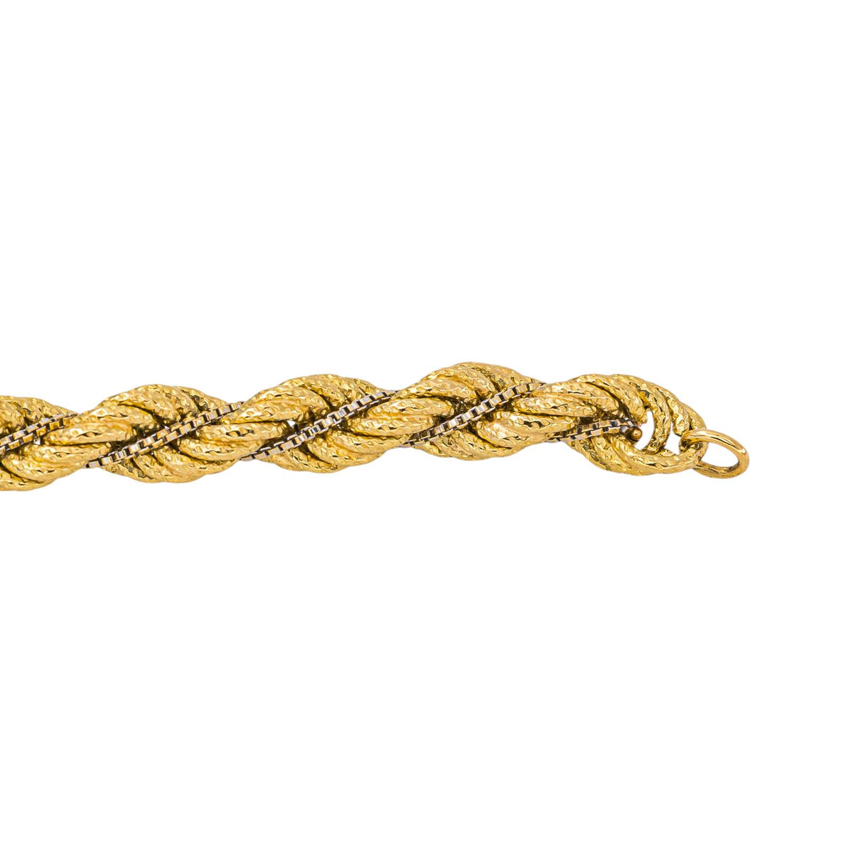 Bracelet Maille Marine Or jaune